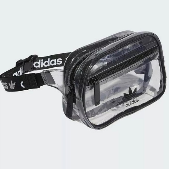 Adidas Clear Belt Bag Fanny Pack Nwt 
